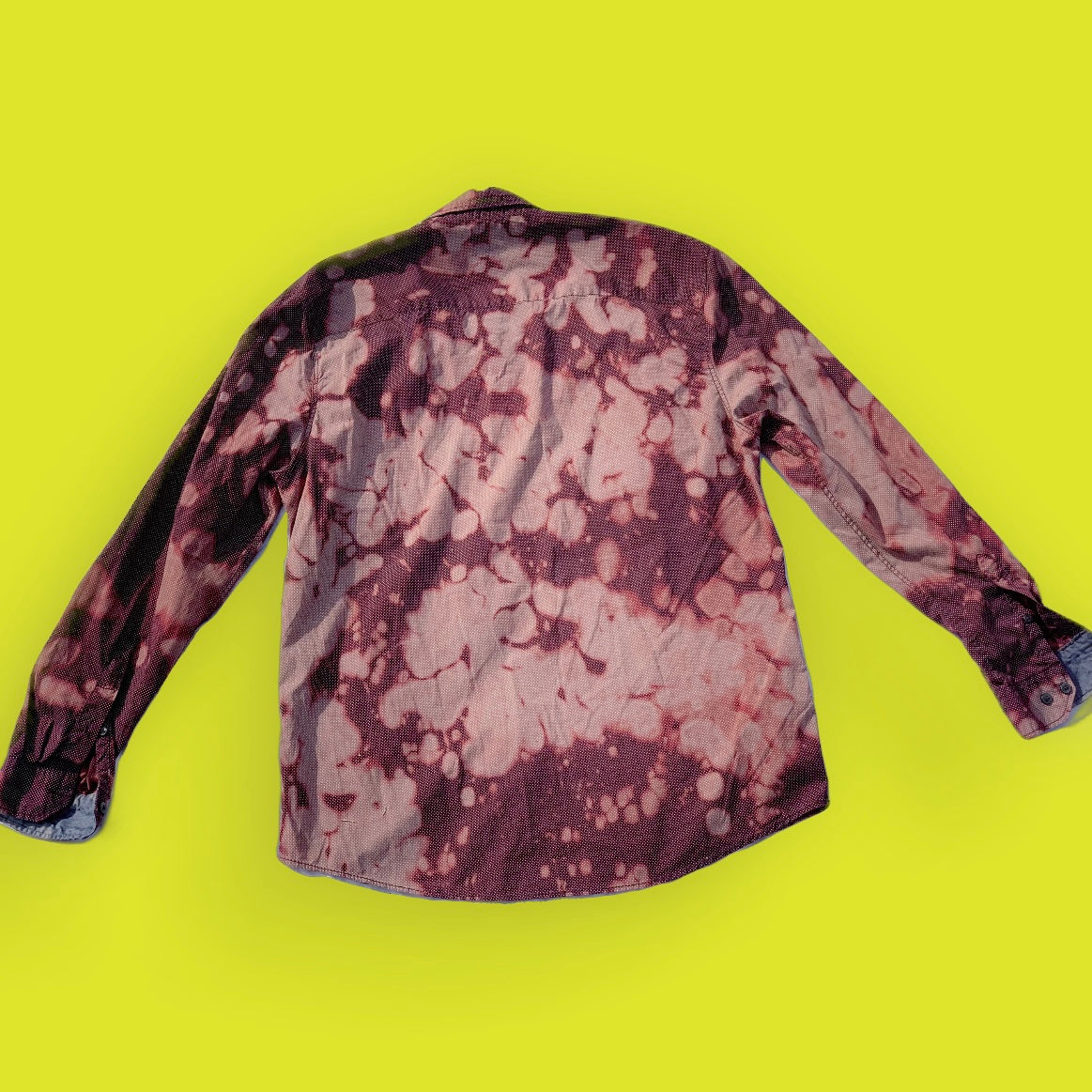 Maroon Button-Up Shirt