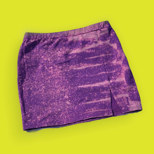 Purple Hip Hugger Skirt