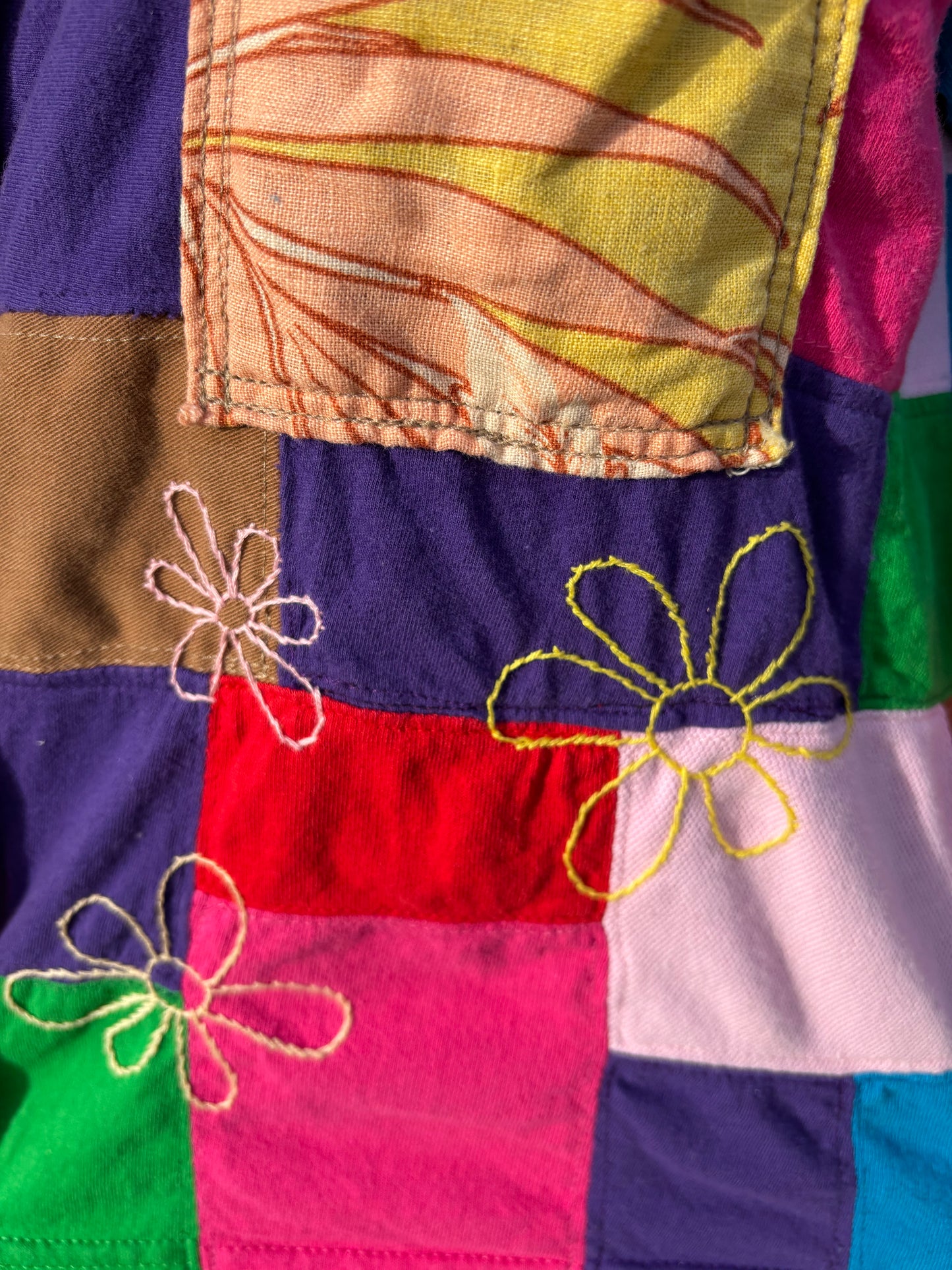 Custom Order Patchwork Shirt for Melanie