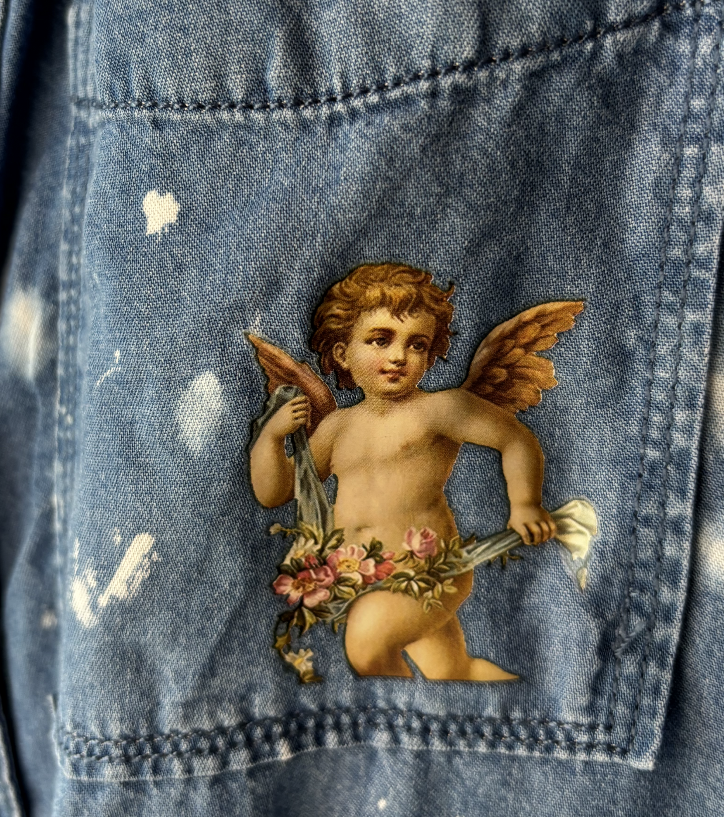 Denim Cherub Dress