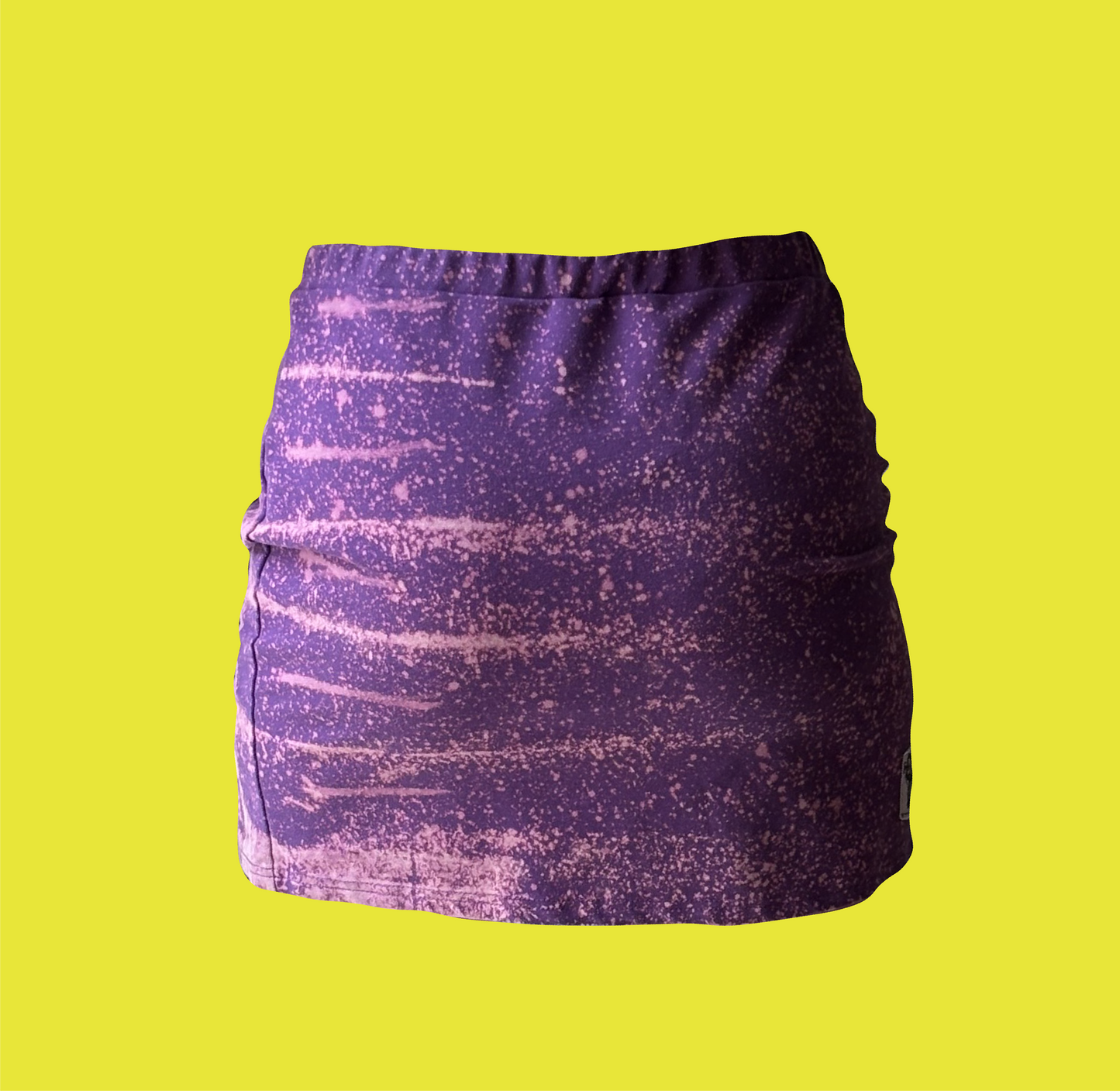 Purple Hip Hugger Skirt