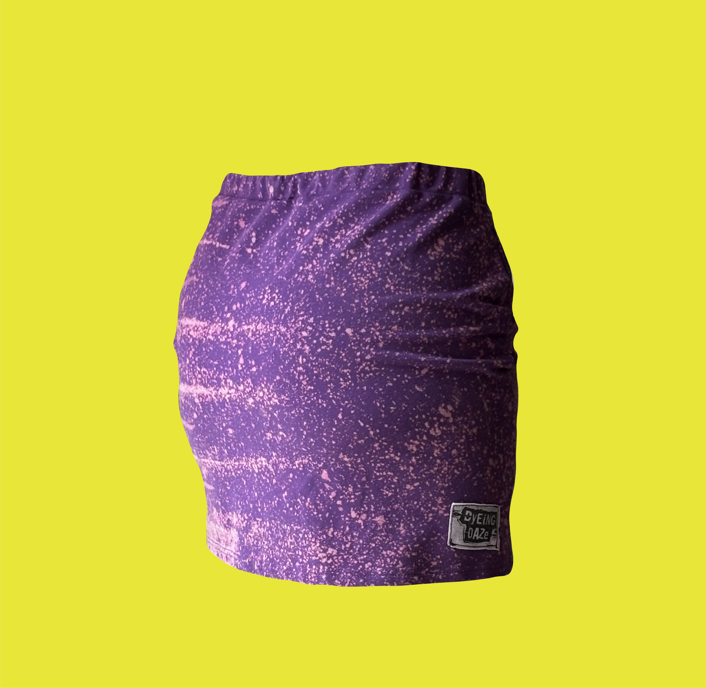 Purple Hip Hugger Skirt
