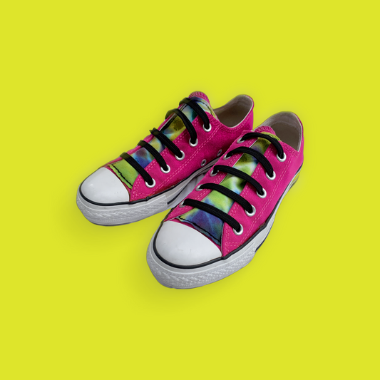 Pink Low Top Converse