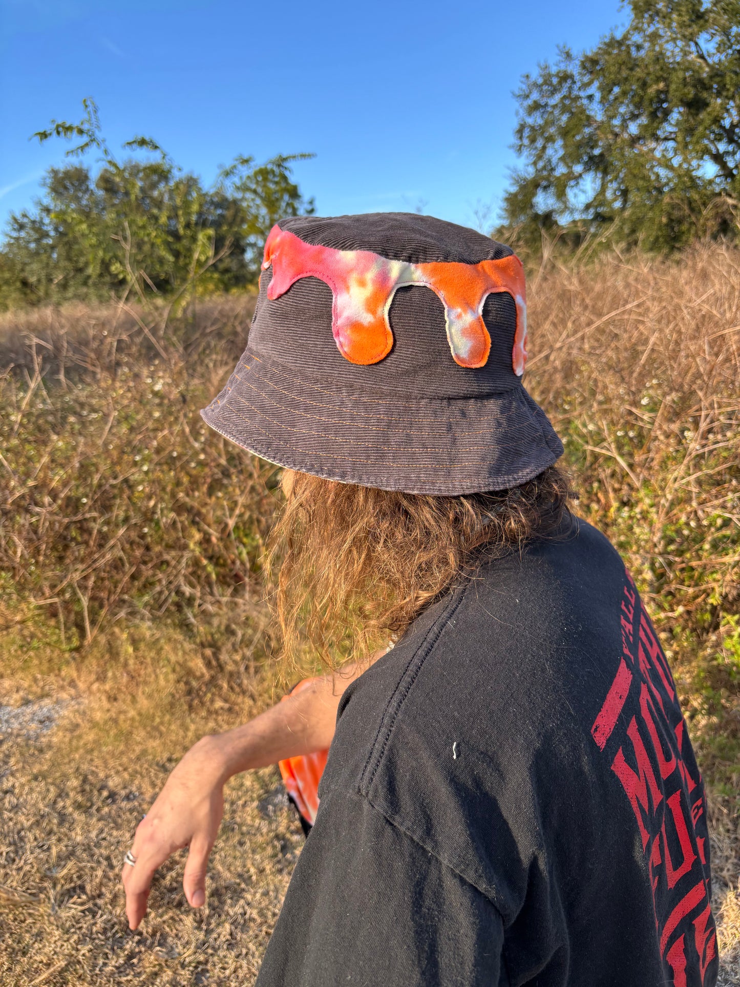 Brown Corduroy Bucket Hat