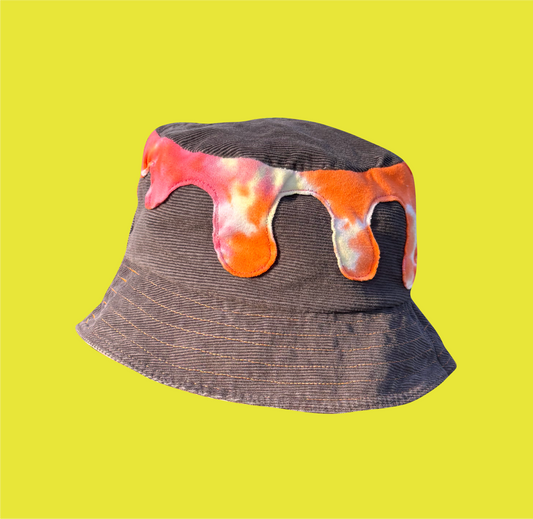 Brown Corduroy Bucket Hat