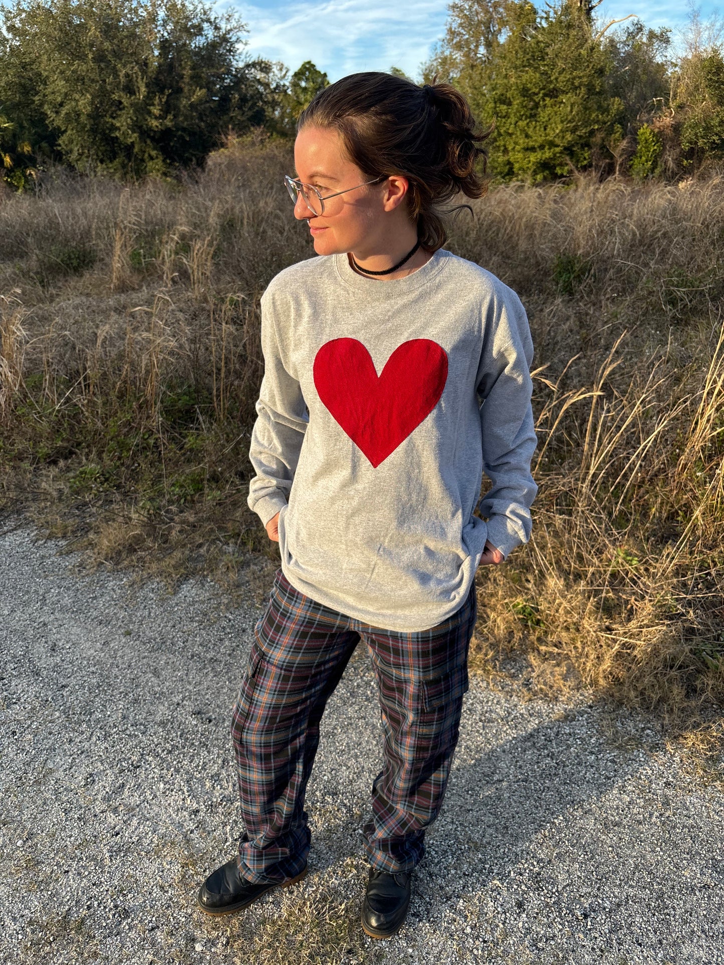 Heart Shirt Long Sleeve