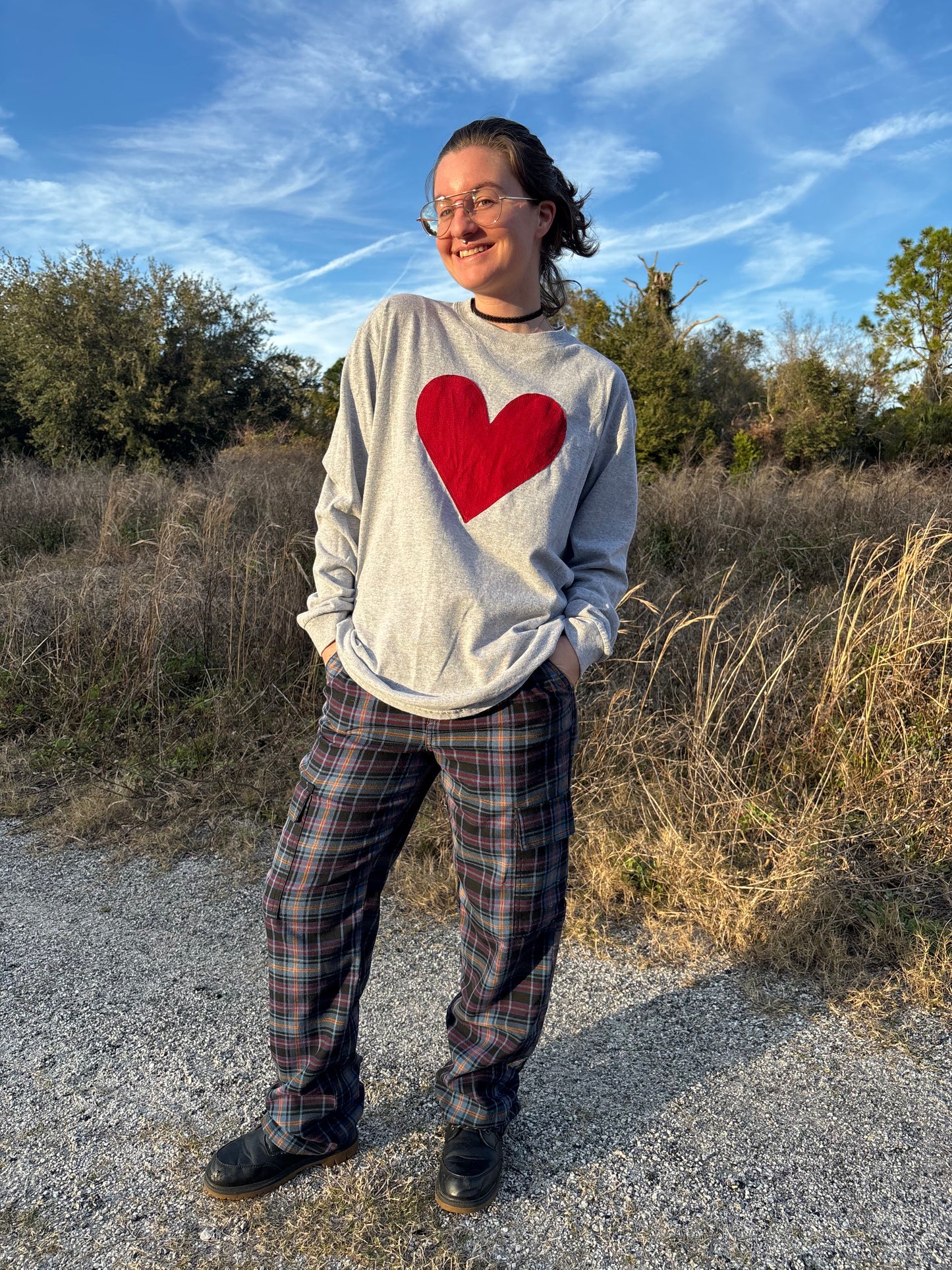 Heart Shirt Long Sleeve